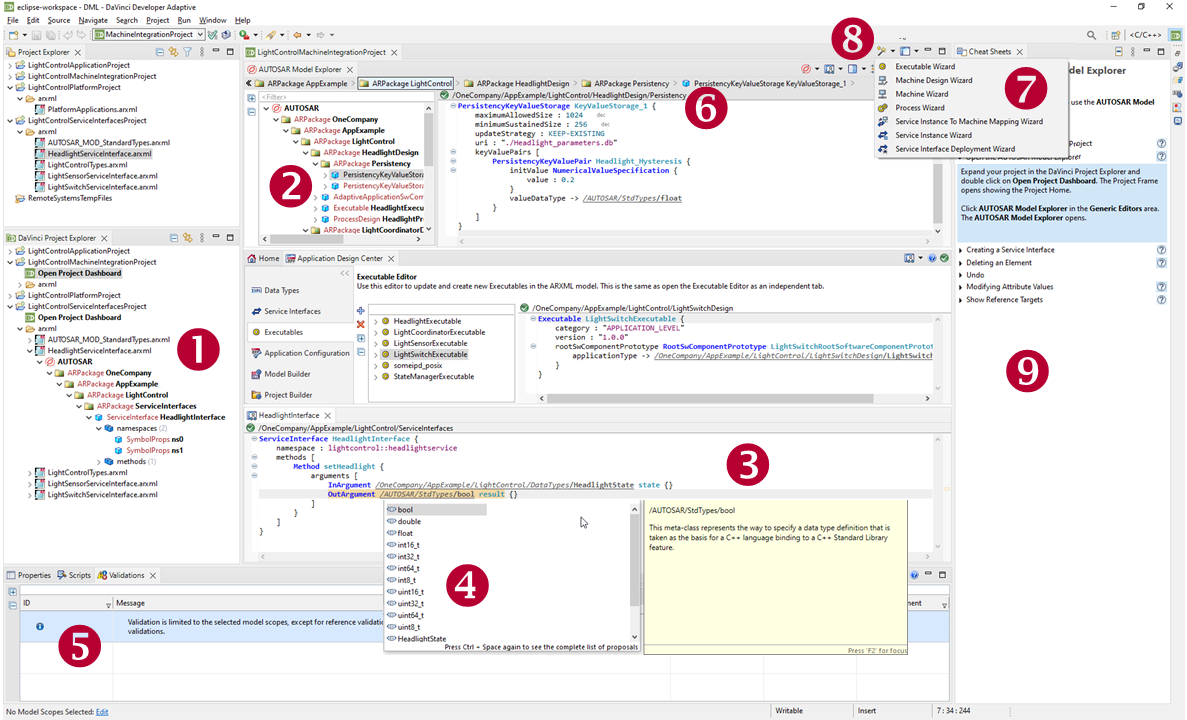 DaVinciDeveloper Adaptive Views and Functions