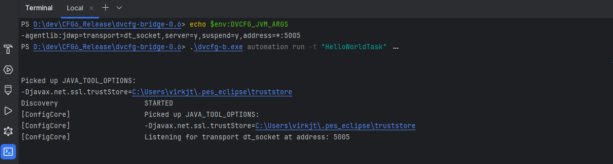 Run Script Task