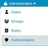 SUM authorizationsMenu auto