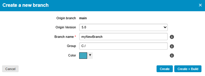SUM createBranchPopUp